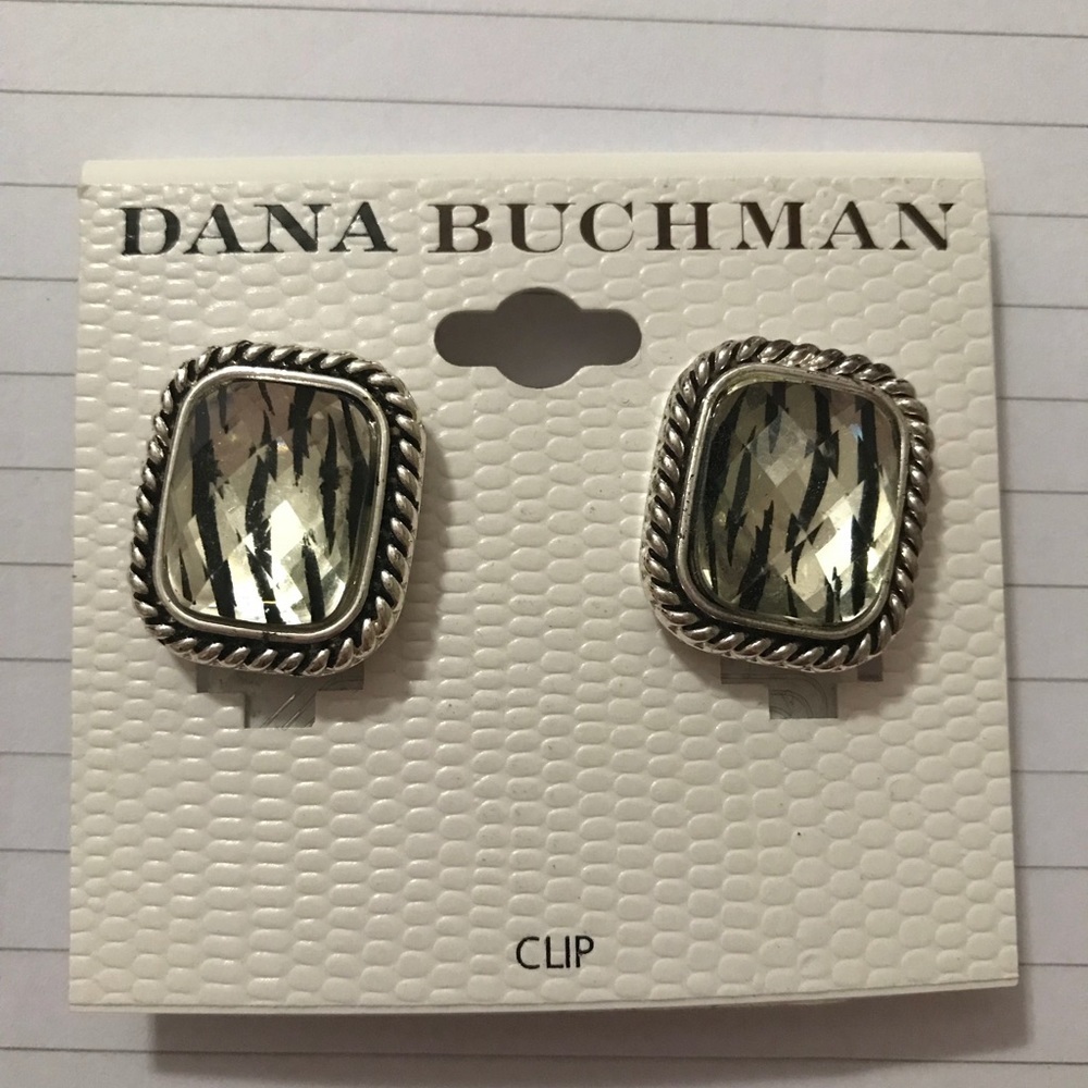 Dana Buchman clip on earrings